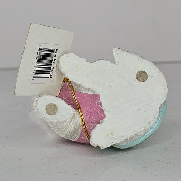 Rare Westland Mini Maltese Figurine Giftware Dog Wearing Outfit K9 QTs 2006 - Picture 8 of 10